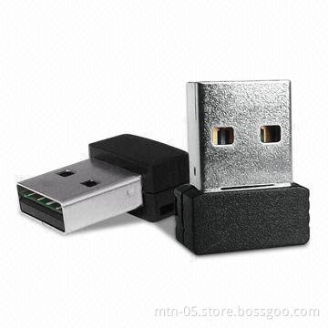 Wi-Fi USB Dongle with 150Mbps Speed and 2.0 USB Interface, Supports Plug-and-play Function
